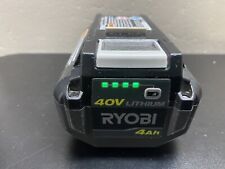 Ryobi Op40401 40v Lithium-ion 4ah High Capacity Battery Fully Charged