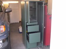 Used Metal Garage Storage Cabinet