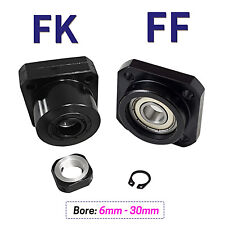 Ff Fk Precision Ball Screw End Supports Bearing Mounts Blocks Cnc 6mm 8mm-30mm