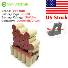 Soldering Required For Hilti 36v Ni-cd Bp10 Te10a Electric Power Tool Battery