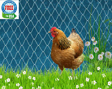 Poultry Netting 25 Game Bird Chicken Duck Quail Pen Protective Net 2 Mesh 4
