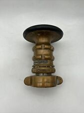 Vintage Elkhart Brass Mfg. Co. Brass Fire Hose Nozzle