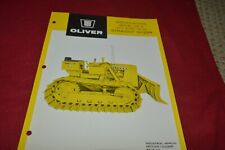 Oliver Tractor Oc-4 Crawler W Hm-4s Straight Dozer Brochure Fcca