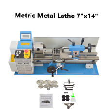 Metal Bench Lathe Teaching Lathe 110v 750w Metric Thread Brushless Motor