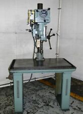 20 Clausing Model 2286 Drill Press 40 X 24 Table Mt 3 Power Feeds