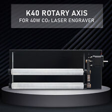 Omtech Rotary Axis Attachment For 40w K40 Co2 Laser Engraver On Wood Acrylic