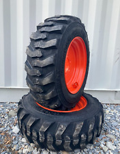 2 New 10-16.5 6 Lug Tireswheelsrims For Kubota Tractor More -10x16.5
