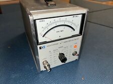 Hp Hewlett Packard 3400a Rms Voltmeter Full Scale 10 Hz - 10 Mhz - Tested Read