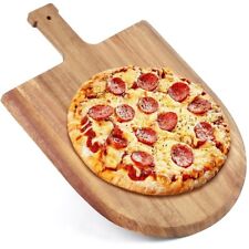 Wooden Pizza Peel Serving Paddle For Homemade Pizza Bread Baking Cutting Board