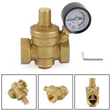 Dn25 1 Brass Adjustable Water Pressure Reducing Regulator Valves With Gauge