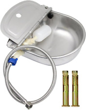 Automatic Water Feeder Trough Bowl With Pipe For Cattle Horse Goat Sheep Dog