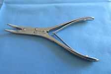 Aesculap Fo500r Boehler Bone Rongeur 6 Long 3 Mm Curved Narrow Jaw Has Nicks