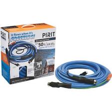 Heated 50 Ft 180 W120v 58 Water Hose Wthermostat W6 Ft Elec. Cord H50