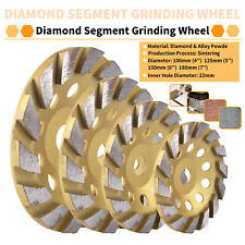 4567 Inch Diamond Concrete Grinding Cup Wheel Discs For Stone Angle Grinder
