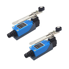 2pcs Me-8108 Momentary Limit Switch Travel Switch Adjustable Roller Lever Arm A