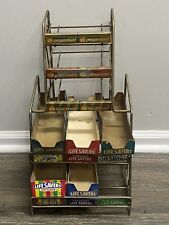 Vtg Life Savers Candy Flavor Store Counter Display Tin Rack With Boxes Beech Nut