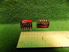 Lot Of 2 Fairchild Fnd359 Opto Display 7-segment Red Led Nos