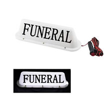 Funeral Sign Car Top Light Magnet Auto Burial Obsequies Display Lamp Exequyn Dc