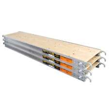 7 Ft. X 19 In. Aluminum Scaffold Platform With Plywood Deck 3-pack