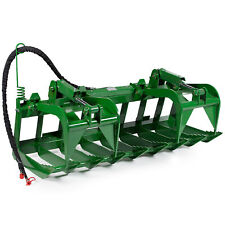 Titan Attachments 72in Root Grapple Bucket Attachment Fits John Deere Loaders
