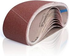 10pcs Sanding Belts 4 X36 In 80 120 150 240 400 Grit Belt Sander Paper Sandpaper