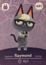 431 Raymond Animal Crossing Amiibo Authentic Nintendo Mint Card From Series 5