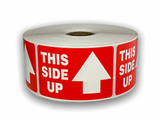 Arrow This Side Up Caution Shipping Labels 2x3 1000 Labels Pr 6 Rolls