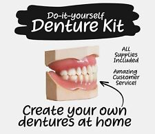 Diy Denture Kit - Homemade Dentures Custom Dentures From Home Full Kit