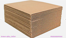 200 8.5x11 Cardboard Corrugated Pads Inserts Filler Sheet 8.5 X 11