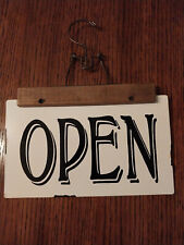 Vintage Inspired Retail Openclosed Sign - Rugged Handcrafted