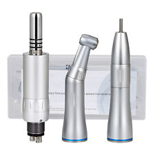 Dental Low Slow Speed Handpiece Contra Angle Straight Air Motor E-type 4holes