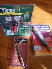 New Victor Regulator And Turbo Torch Professional Kit