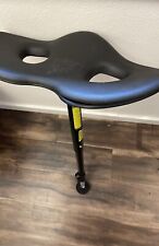 Focal Upright Mogo Travel Seat Ergonomic Balance Stool Chair Black