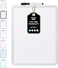 - Dry Erase Board 14 X 11 With A Black Dry Erase Marker Small Mini White Boa