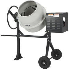 Klutch Portable Gas Cement Mixer - 4.25 Cu. Ft. Drum