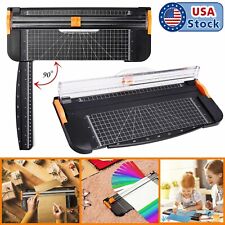 Heavy Duty Paper Cutter A4 Paper Trimmer Photo Guillotine Craft Machine Rotary