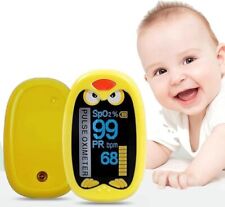 Pediatric Fingertip Pulse Oximeter Spo2 Blood Oxygen Monitor For 1-12 Years Us