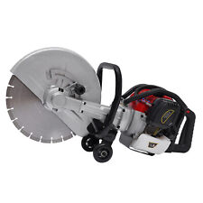 52cc Gas Powered 2 Stroke Cement Wet Dry Masonry Concrete Cut Off Saw With Blade
