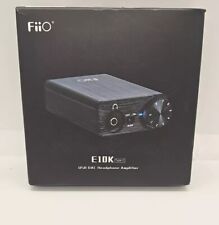 Fiio E10k Usb Dac And Headphone Amplifier Black