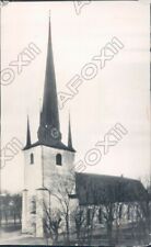 1935 Arboga Sweden Holy Trinity Church Where Kings Attend Press Photo