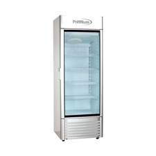 Premium 15 Cuft Single Glass Door Upright Display Cooler. Merchandiser Refrigera