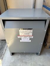 Square D Transformer 15t3h 15kva 208y120 Used