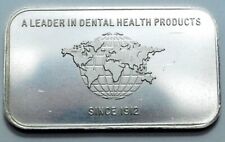 1912 Jelenko A Leader In Dental Health Products 1 Oz 999 Silver Bar Rare Vintage