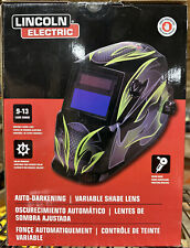 New Lincoln Electric Auto-darkening Welding Helmet With Variable Shade Lens