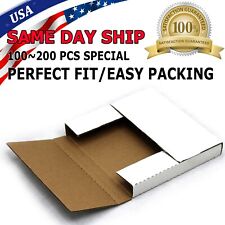 100 200 45 Rpm Premium Record Mailers Book Box Variable Depth Shipping Mailer