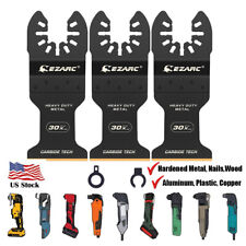 3-pack Ezarc Oscillating Tool Blades Carbide Multitool Saw Blades For Bosch Fein