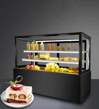 47 Wide Cake Show Case Countertop Refrigerated Display Cases Back Openning 220v