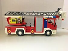 Playmobil Ladder Fire Truck 4820 Fire Engine Accessories 2 Firefighter Figures