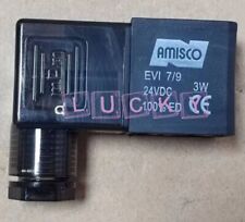 1pc New For Amisco Evi79 Dc24v 3w Electromagnetic Directional Valve Coil
