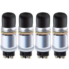 4x Push Button 50a 12v Momentary Starter Ignition Switch On-off Spst For Marine